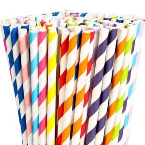 Disposable Paper Straws Biodegradable Drinking Paper Straw