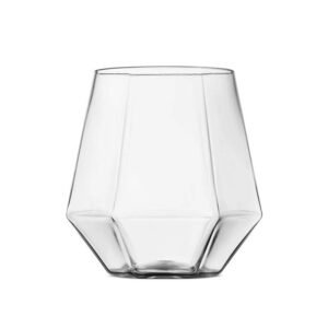 12oz Stemless Unbreakable BPA Free Shatterproof Reusable Tritan Wine Glass Tumbler